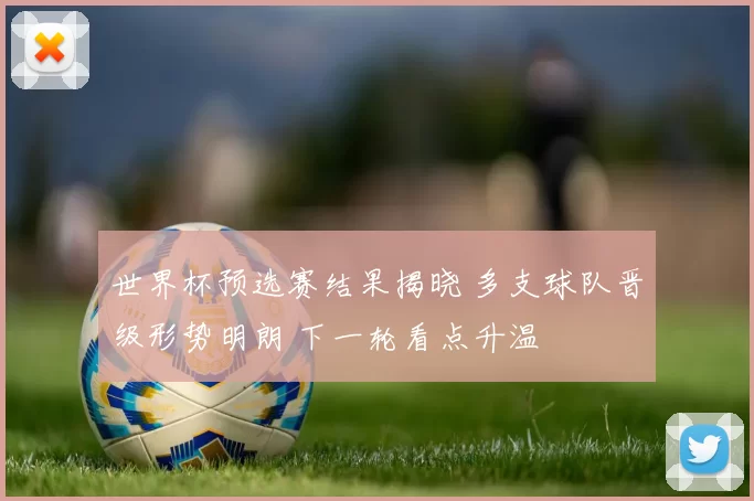 世界杯预选赛结果揭晓 多支球队晋级形势明朗 下一轮看点升温